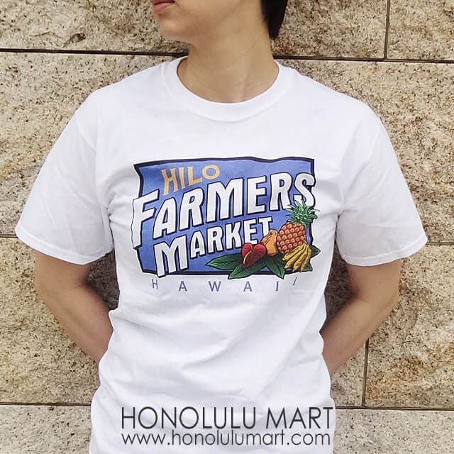 ハワイのヒロ ファーマーズマーケットtシャツ ハワイアン雑貨通販ホノルルマート