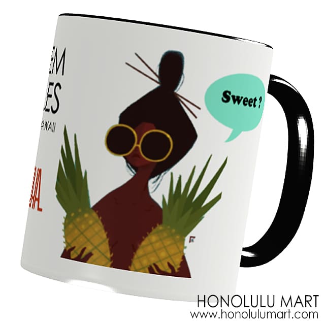 パイナップル・マグカップ（ハワイのPunky Aloha）
