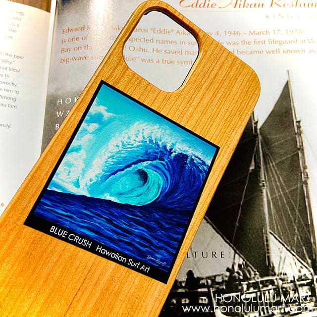 ノースショアの波の絵のiPhoneケース5（お客さまの写真）