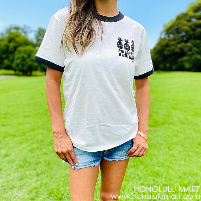 ダサかわパイナップル柄ハワイアンtシャツ ハワイアン雑貨通販ホノルルマート ダサかわパイナップル柄ハワイアンtシャツ ハワイアン雑貨通販ホノルルマート