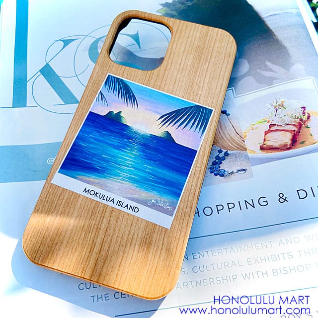 モクルア・アイランド木製iPhoneケース2