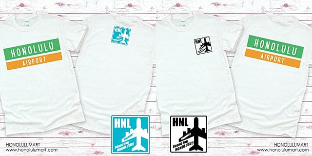 ホノルル空港エアラインTシャツ（2種類）7