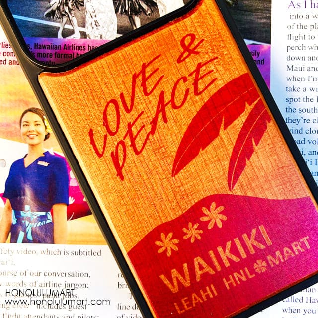 ダイヤモンドヘッド木製iPhoneケース3