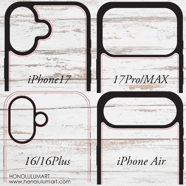 木製iPhoneケースのカメラホール