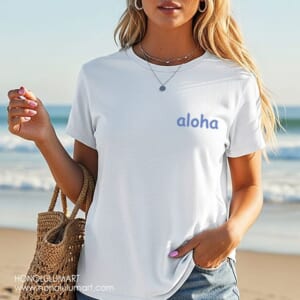 アロハ半袖Tシャツ